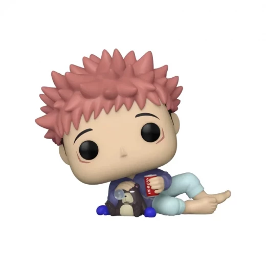 Pop! Animation: Jujutsu Kaisen – Itadori مع Tsukamoto Doll (Exclusive) – مجسم فينيل حصري لشخصية إيتادوري من جوجوتسو كايسن، قطعة جمع مميزة لمحبي الأنمي والأنميشن - فانكو - Image 3