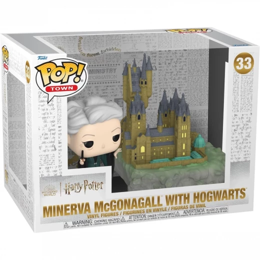 Pop Town! Movies: Harry Potter Chamber of Secrets 20th- Minerva with Hogwarts Pop Town! Movies: Harry Potter Chamber of Secrets 20th- Minerva with Hogwarts