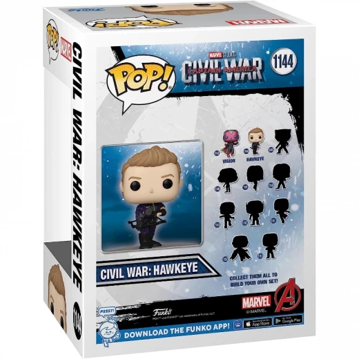مجسم Funko Pop! مارفل: هوك آي من فيلم الحرب الأهلية (إصدار حصري) - فانكو - Image 4