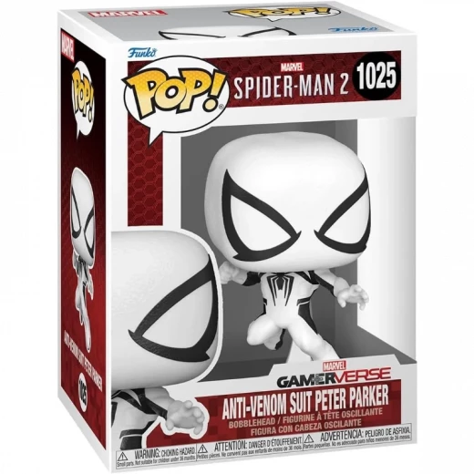 Pop! Games: Spider-Man 2 Video Game- Anti-Venom Suit Peter Parker Pop! Games: Spider-Man 2 Video Game- Anti-Venom Suit Peter Parker