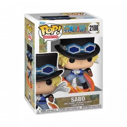 Pop! Animation: One Piece – Sabo Attacking with Pipe Vinyl Figure, Collectible Funko Pop Anime Character for Display, Collecting, and Gifting