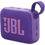 مكبر صوت بلوتوث JBL Go 4 محمول - بنفسجي - صغير ومقاوم للماء - جي بي ال
