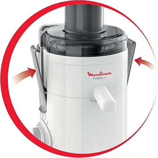 Moulinex Fruitelia Juicer 350W White Plastic/Stainless Steel Juice Extractor with 2-Year Warranty - MOULINEX - Image 2