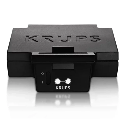 Krups Sandwich Maker 850W Ceramic Non-Stick Extra Deep for More Fillings with Ready-to-Cook Indicator Krups Sandwich Maker 850W Ceramic Non-Stick Extra Deep for More Fillings with Ready-to-Cook Indicator