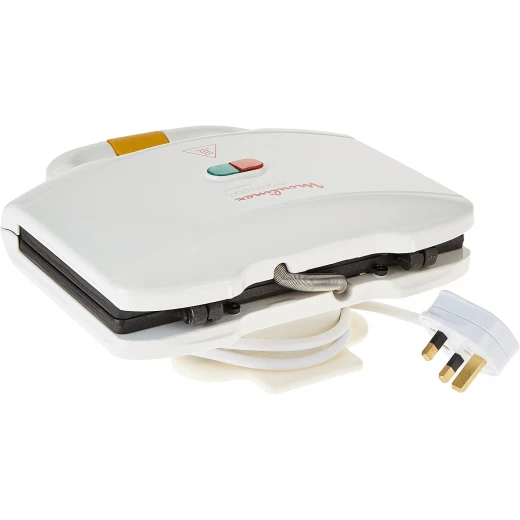 Moulinex Ultracompact Sandwich Maker - White, 700W for Fast Sandwiches. Features a 2-Year Warranty. Ideal for Breakfast, Lunch, and Dinner. Makes delicious sandwiches quickly. Moulinex Ultracompact Sandwich Maker - White, 700W for Fast Sandwiches. Features a 2-Year Warranty. Ideal for Breakfast, Lunch, and Dinner. Makes delicious sandwiches quickly.