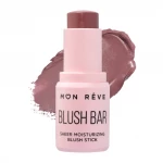 قلم أحمر خدود مرطب من Mon Reve Blush Bar شفاف رقم 05، 5.5 جم - مون ريف
