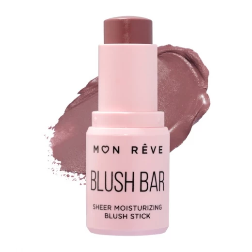 قلم أحمر خدود مرطب من Mon Reve Blush Bar شفاف رقم 05، 5.5 جم قلم أحمر خدود مرطب من Mon Reve Blush Bar شفاف رقم 05، 5.5 جم