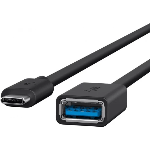 محول بلكين من USB-C إلى USB-A – للشحن السريع ونقل البيانات لأجهزة ماك بوك وكروم بوك - بيلكين - Image 9
