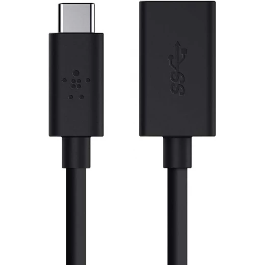 محول بلكين من USB-C إلى USB-A – للشحن السريع ونقل البيانات لأجهزة ماك بوك وكروم بوك - بيلكين - Image 5