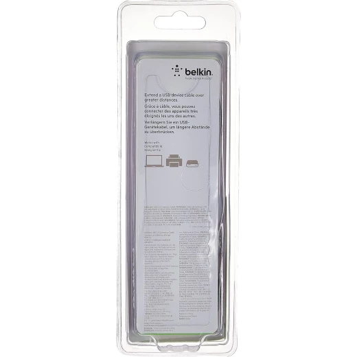 كابل تمديد USB من بيلكين بطول 6 أقدام - أسود، USB-A إلى USB-A، نقل بيانات موثوق - بيلكين - Image 2