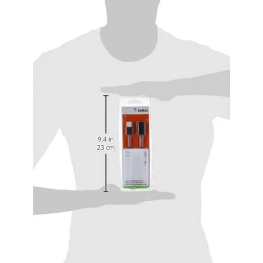 كابل تمديد USB من بيلكين بطول 6 أقدام - أسود، USB-A إلى USB-A، نقل بيانات موثوق - بيلكين - Image 3