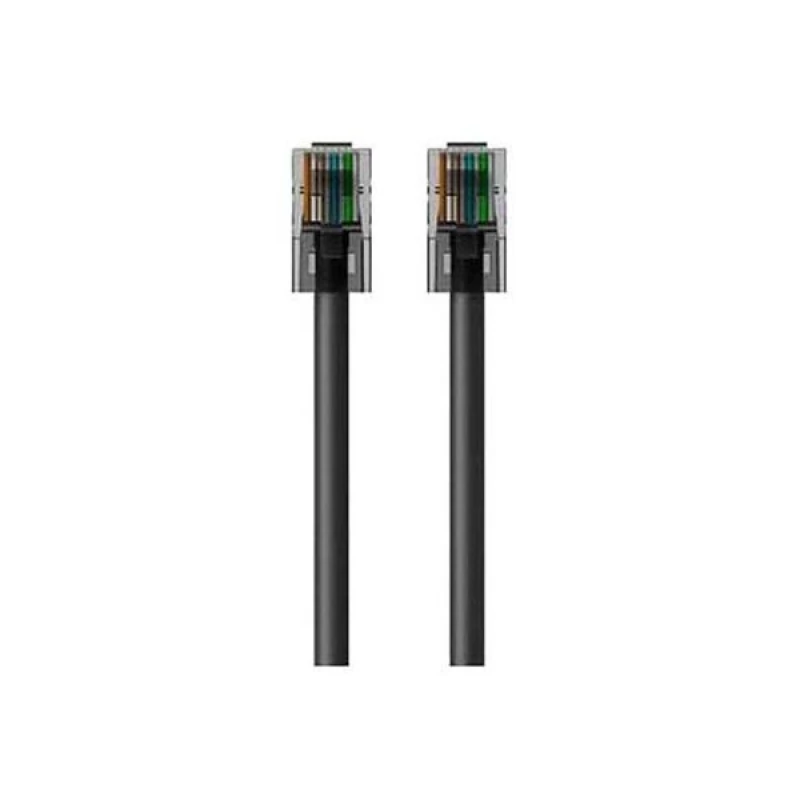 كابل إيثرنت بيلكين CAT6 بطول 2 متر أسود - شبكة سريعة وموثوقة - بيلكين