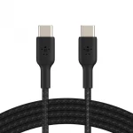 كابل بيلكين بوست تشارج USB-C إلى USB-C بطول 1 متر أسود - شحن سريع - بيلكين