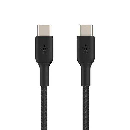 كابل بيلكين بوست تشارج USB-C إلى USB-C بطول 1 متر أسود - شحن سريع - بيلكين - Image 3