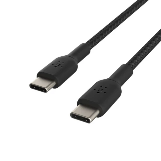 كابل بيلكين بوست تشارج USB-C إلى USB-C بطول 1 متر أسود - شحن سريع - بيلكين - Image 4