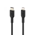 كابل بيلكن USB-C إلى Lightning بطول 3.3 قدم أسود - شحن سريع - بيلكين