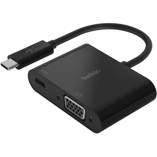 محول بيلكين USB-C إلى VGA مع توصيل طاقة 60 واط لجهاز MacBook و iPad والمزيد - بيلكين - Image 6