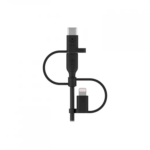 Belkin BoostCharge Universal Cable, USB-A cable with USB-C, Micro-USB and Lightning connectors, 1M - Belkin - Image 3