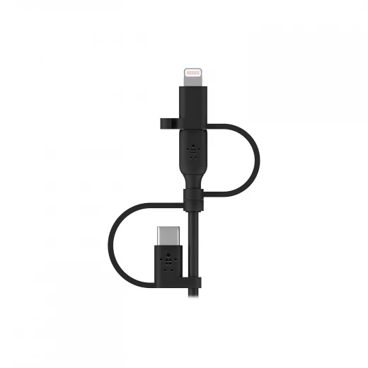 Belkin BoostCharge Universal Cable, USB-A cable with USB-C, Micro-USB and Lightning connectors, 1M - Belkin - Image 5