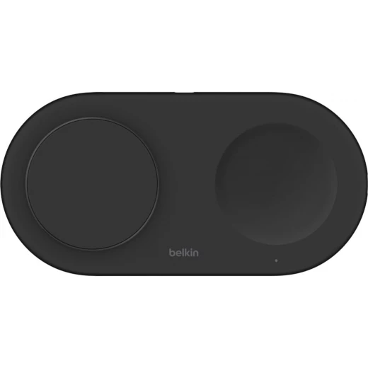 Belkin 2-in-1 Magnetic Wireless Charger Qi2 15W - Fast Charging for iPhone & AirPods - Belkin - Image 2