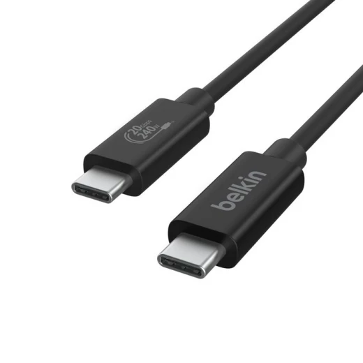 كابل بيلكين USB4 240 واط 20 جيجابت في الثانية - 6.6 قدم/2 متر - شحن سريع - بيلكين - Image 8