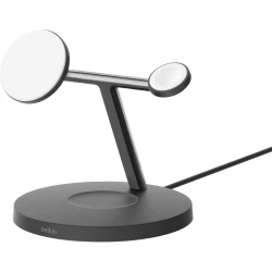 Belkin BoostCharge 3-in-1 Qi2 Wireless Charger with MagSafe for iPhone, Apple Watch & AirPods
