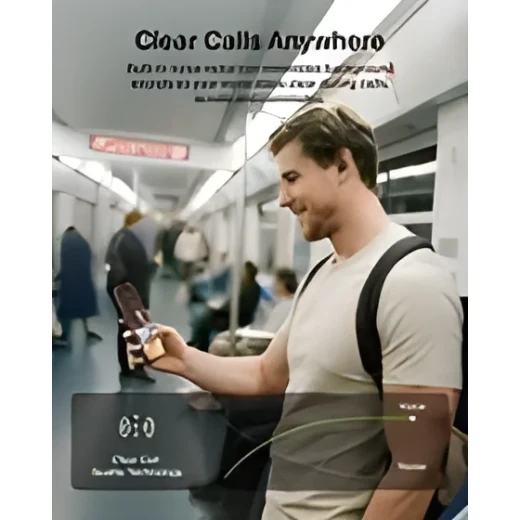 Belkin SoundForm ActiveFit Wireless Earbuds with Built-in Microphone, USB-C Fast Charging, up to 36H Battery Life, IP54 Water Resistance, Black. - Belkin - Image 3