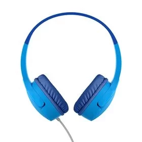 سماعات Belkin SoundForm Mini السلكية للأطفال، 3.5 ملم و USB-C، ازرق - بيلكين - Image 4