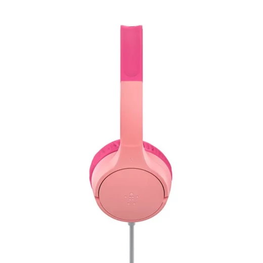 سماعات أذن سلكية للأطفال من بيلكن ساوند فورم ميني، 3.5 ملم و USB-C، وردي - Image 2