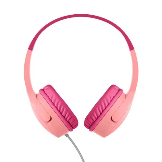 سماعات أذن سلكية للأطفال من بيلكن ساوند فورم ميني، 3.5 ملم و USB-C، وردي - Image 4