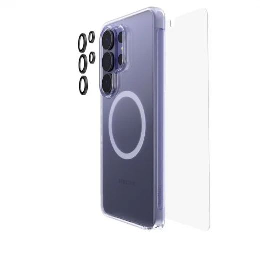 Belkin Titan Protective Bundle for Samsung Galaxy S26 Ultra, Anti Reflective Screen Protector, Clear Case Belkin Titan Protective Bundle for Samsung Galaxy S26 Ultra, Anti Reflective Screen Protector, Clear Case