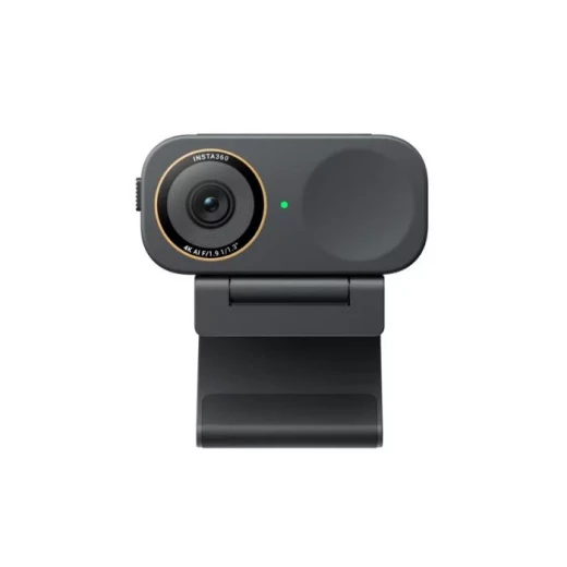 ويب كام Insta360 Link 2C Pro AI بدقة 4K مع مستشعر 1/1.3 بوصة، تتبع ذكي وتأطير تلقائي، تصوير HDR، اتصال USB-C، ميكروفونات عزل ضوضاء، مثالية للبث المباشر والاجتماعات – أسود