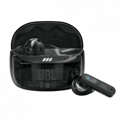 JBL Tune Beam 2 Ghost Edition True Wireless Earbuds, Noise Cancelling, Black