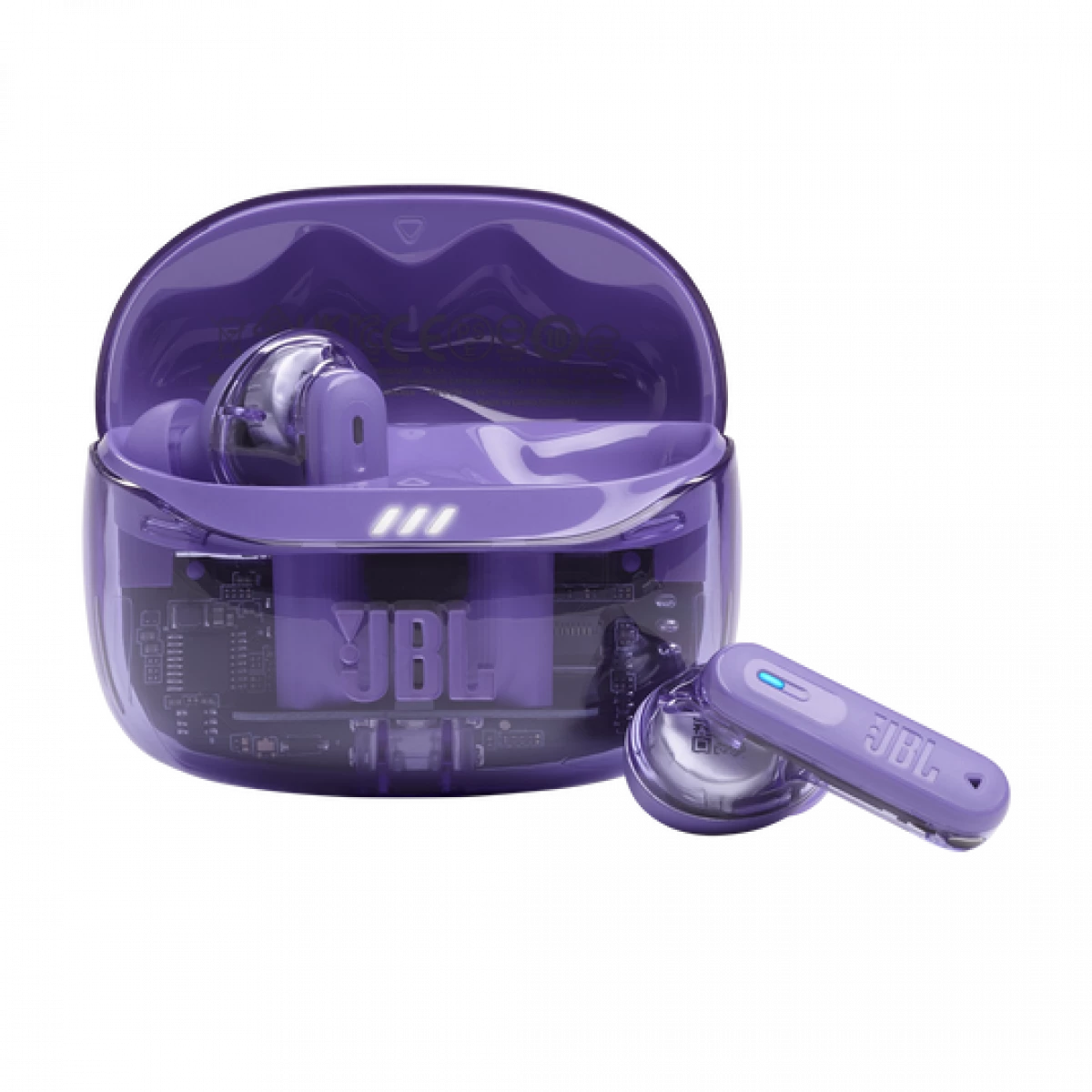 JBL Tune Beam 2 Ghost Edition True Wireless Earbuds, Adaptive Noise Cancelling, Ghost Mauve