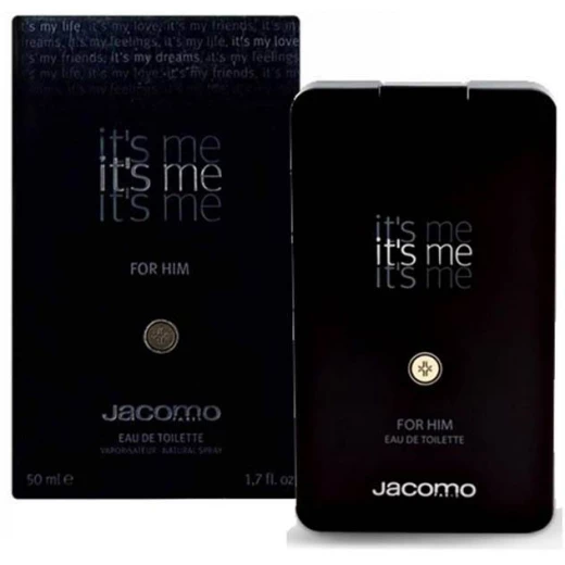 Jacomo It's Me For Him EDT 50ml Woody Floral Musk Fragrance for Men Jacomo It's Me For Him EDT 50ml Woody Floral Musk Fragrance for Men