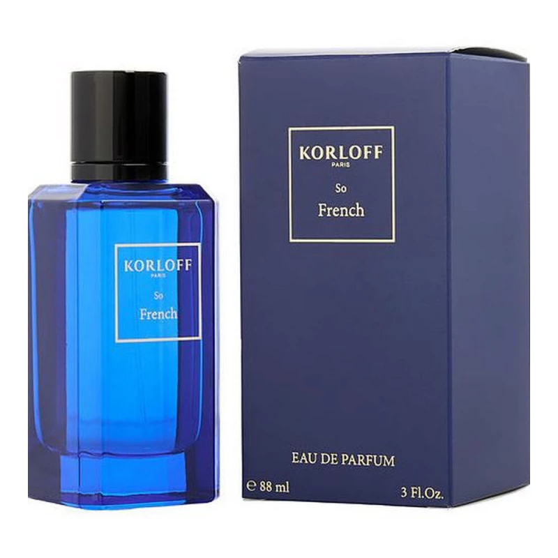 عطر كورلوف سو فرنش للرجال بحجم 88 مل، عطر رجالي منعش وحار يدوم طويلاً - كورلوف
