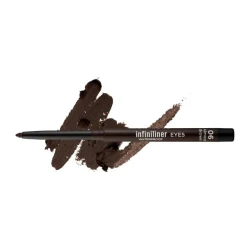 Mon Reve Infiniliner Eye Gel Pencil 06 Almost Brown | Waterproof Gel Eyeliner | Long-Lasting Smudge-Free Color | Precision Tip with Sharpener