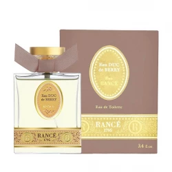 عطر رانس 1795 أو دوك دي بيري للرجال او دي تواليت 100 مل: عطر حمضي وتوابل مع البرغموت والليمون والفلفل. مثالي للاستخدام اليومي والمناسبات الخاصة