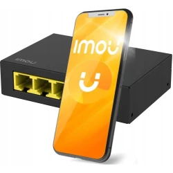 Imou SG105 5-Port Metal Unmanaged Network Switch | Durable Ethernet Switch for Connecting Network Devices, IP Cameras and Security Equipment
