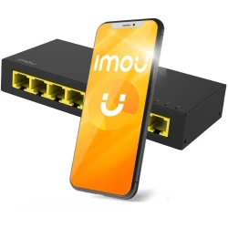 Imou SG108 8-Port Network Switch | 8-Port Ethernet Switch with Durable Metal Housing | Ideal for Connecting Network Devices, Cameras and Security Equipment