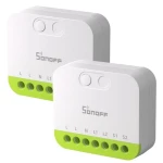 SONOFF MINI DUO 2 Channel Zigbee 3.0 Smart Switch 16A Total Load Compact - Sonoff
