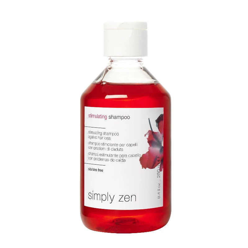شامبو Simply Zen المحفز لتساقط الشعر 250 مل، خالٍ من SLS/SLES، مع مستخلصات نباتية - سيمبلي زين