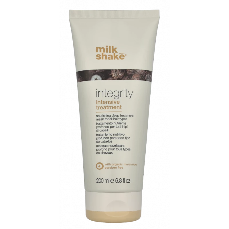 Milk Shake Integrity Intensive Deep Treatment Hair Mask 200 ml: Repairs Damaged Hair, Provides Nourishment and Hydration - Milk Shake