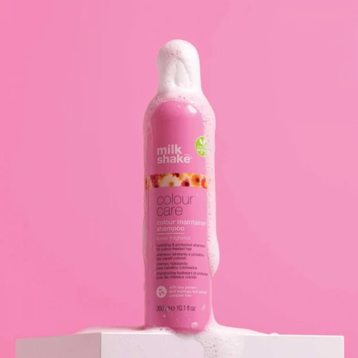 Milk Shake Color Maintainer Shampoo Flower Fragrance 300ml, Color Treated Hair - Milk Shake - Image 2