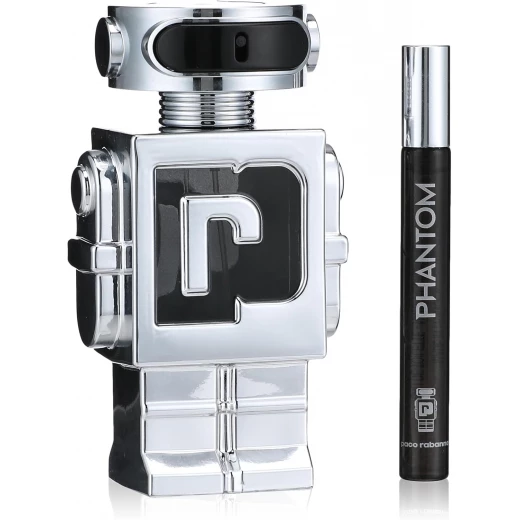 طقم باكو رابان فانتوم أو دي تواليت للرجال - عطر يدوم طويلاً طقم باكو رابان فانتوم أو دي تواليت للرجال - عطر يدوم طويلاً