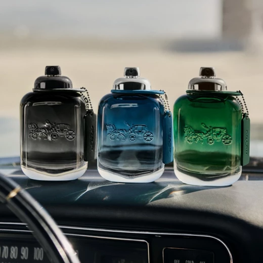 كوتش جرين ماء تواليت للرجال 100 مل بخاخ عطر خشبي منعش مع الكيوي وإكليل الجبل - كوتش - Image 3