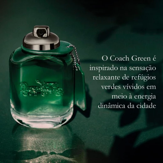كوتش جرين ماء تواليت للرجال 100 مل بخاخ عطر خشبي منعش مع الكيوي وإكليل الجبل - كوتش - Image 7