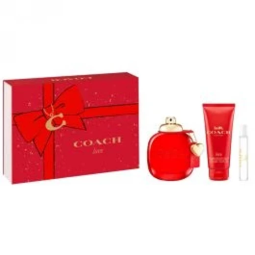 مجموعة هدايا Coach Love EDP 90 مل للنساء - ماء عطر مجموعة هدايا Coach Love EDP 90 مل للنساء - ماء عطر
