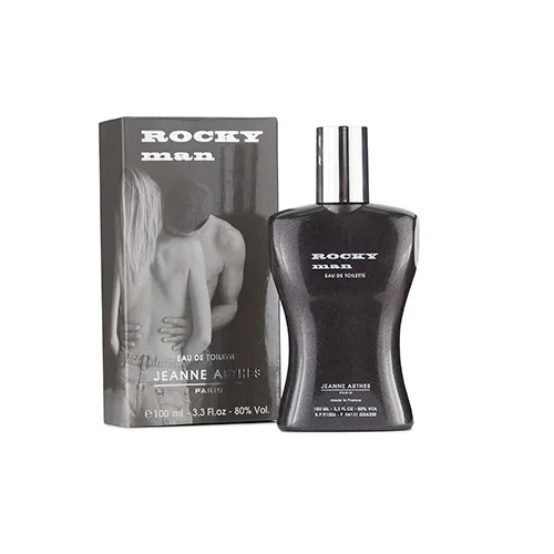 Jeanne Arthes Rocky Man Eau de Toilette 100ml – Men's Fragrance, Fresh & Attractive Scent with an Elegant, Energetic Character Jeanne Arthes Rocky Man Eau de Toilette 100ml – Men's Fragrance, Fresh & Attractive Scent with an Elegant, Energetic Character