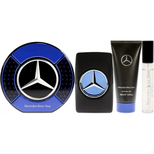 Mercedes-Benz Man Gift Set: EDP Spray & Shower Gel for Men - Aromatic Woody Fruity - Mercedes-Benz - Image 3
